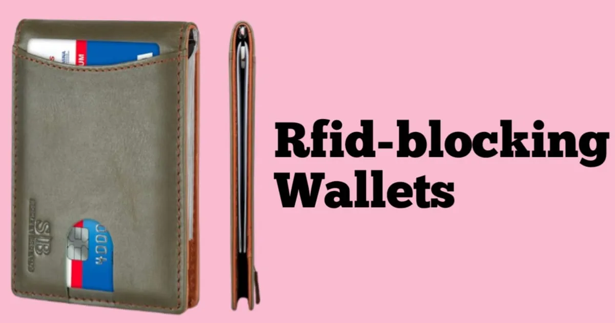 Rfid-blocking Wallets